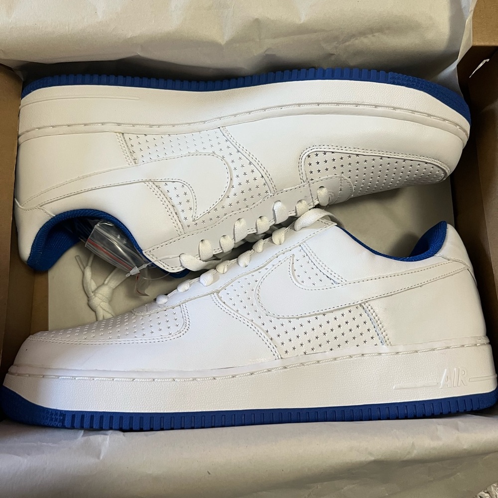 Nike Air Force 1  White/Varsity Blue